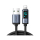 Kabel JoyRoom Prism Series A16 Lightning / USB-A 1.2m z wyświetlaczem LED